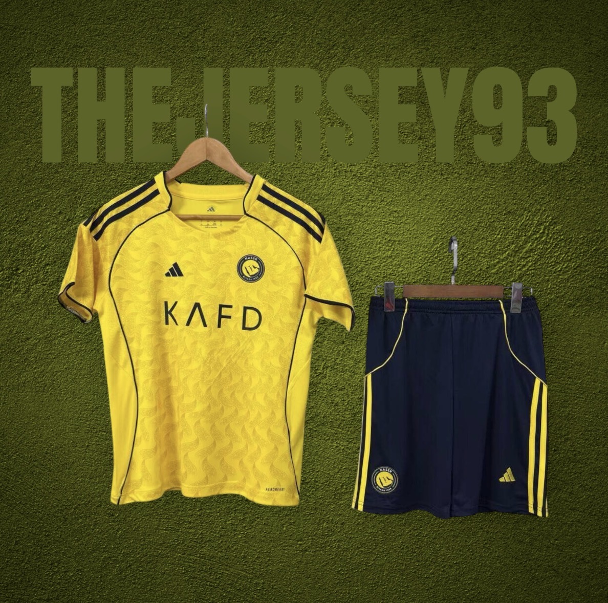Al nassr kids kit home 2025