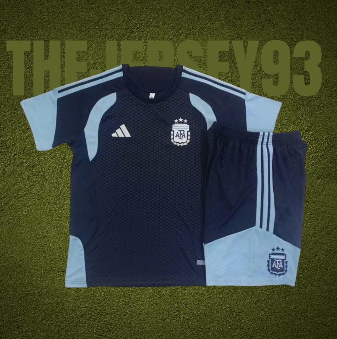 Argentine training kit bleu 2026