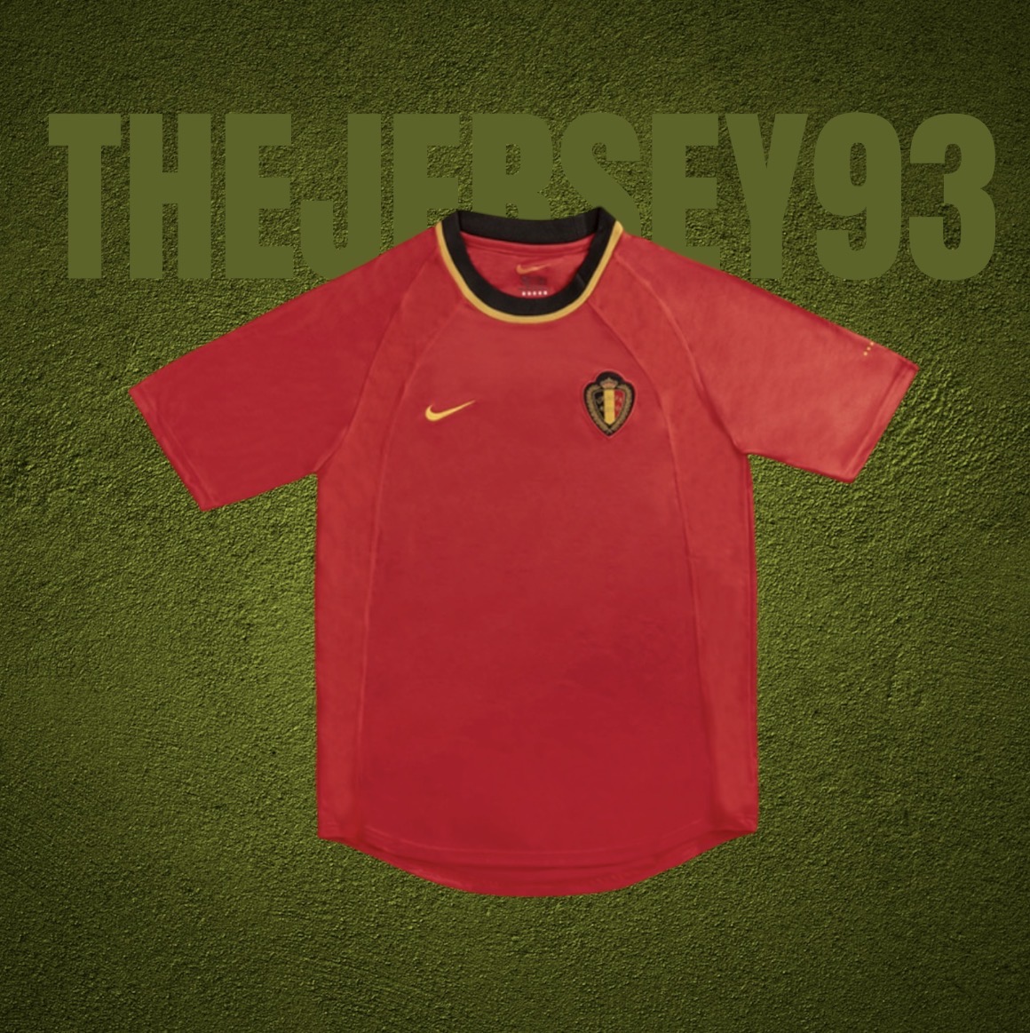 Belgique home retro 2002