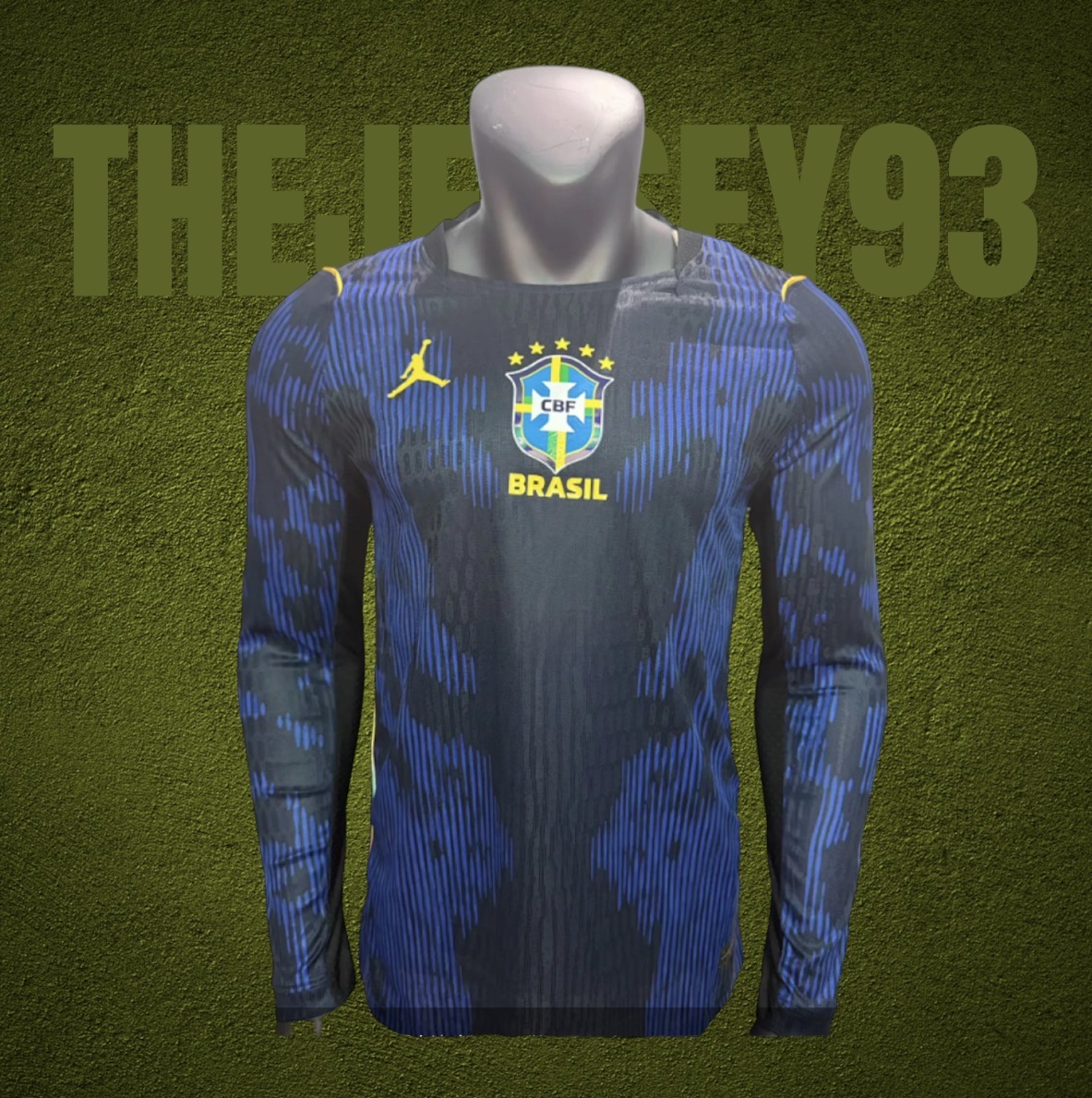 Brésil away player 2026 manches longues