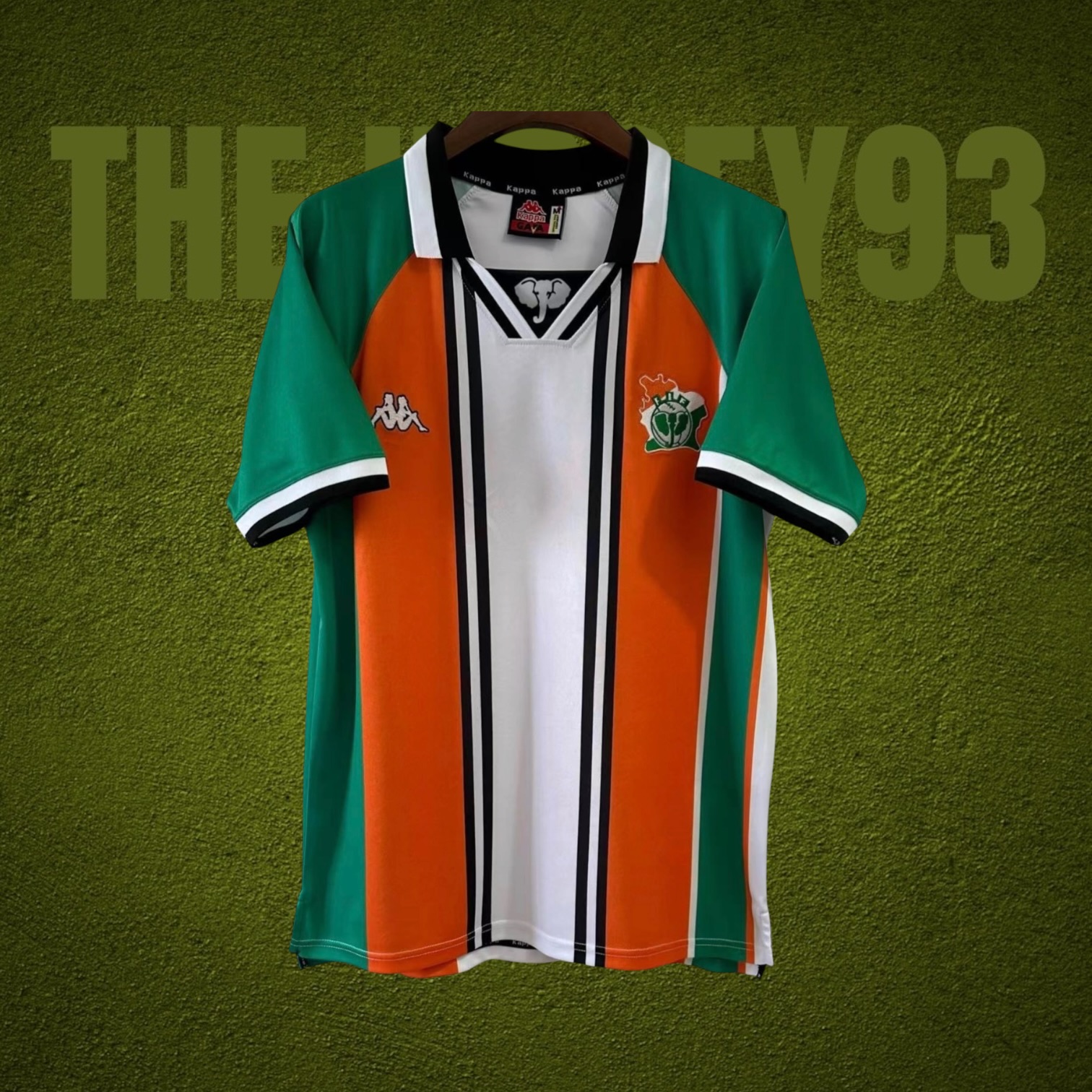 Côte d’Ivoire home retro 2000