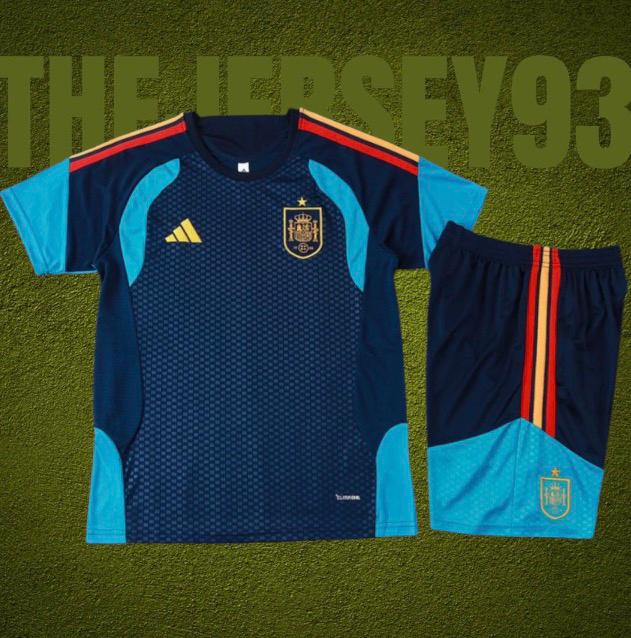 Espagne training kit bleu 2026