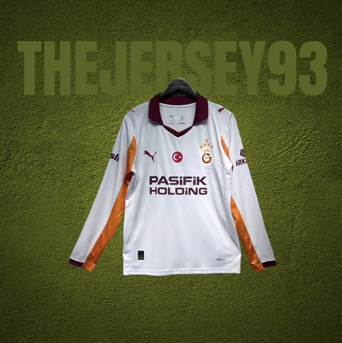 Galatasaray away fan 2025 manches longues