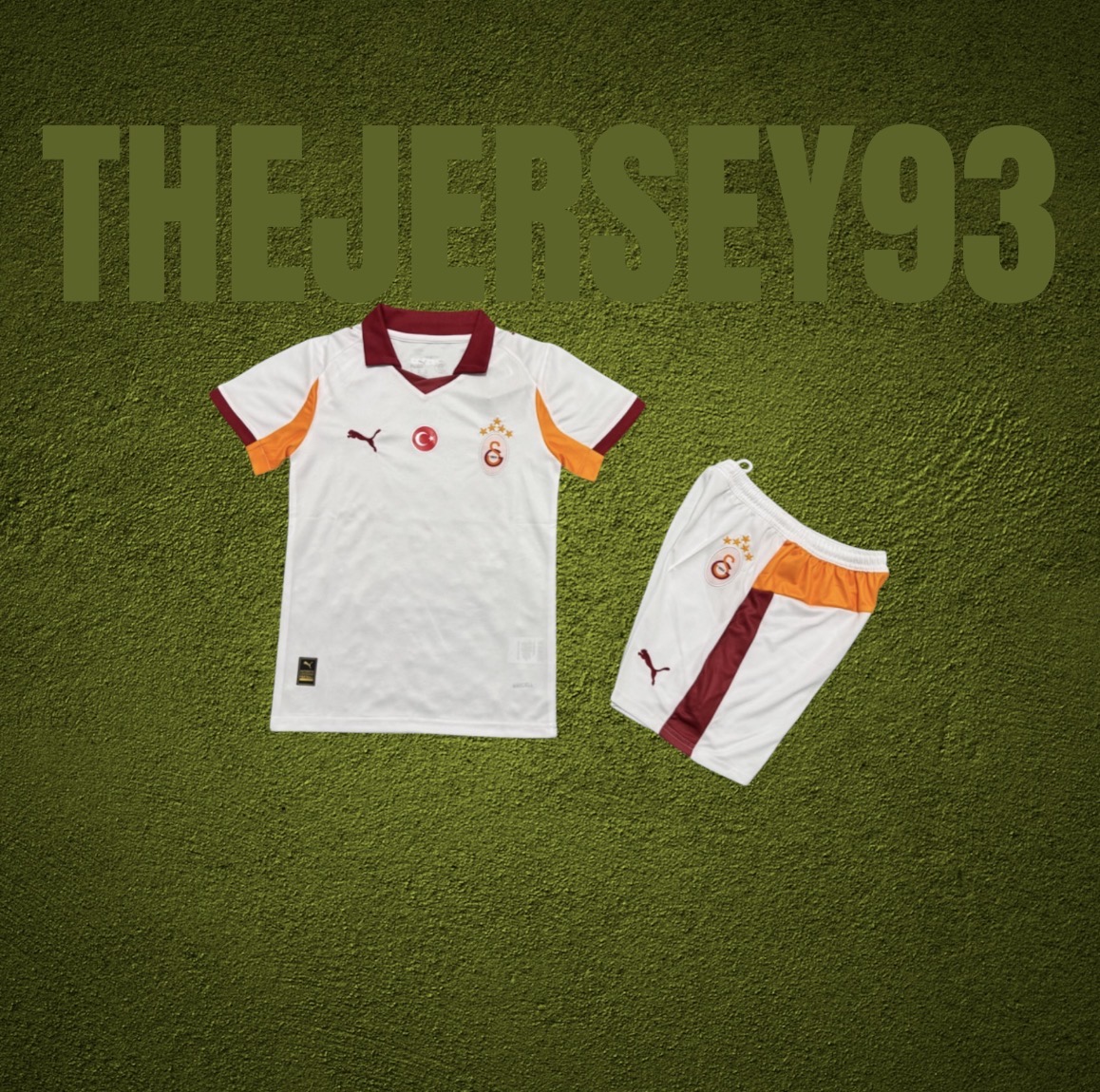 Galatasaray away kids kit 2025
