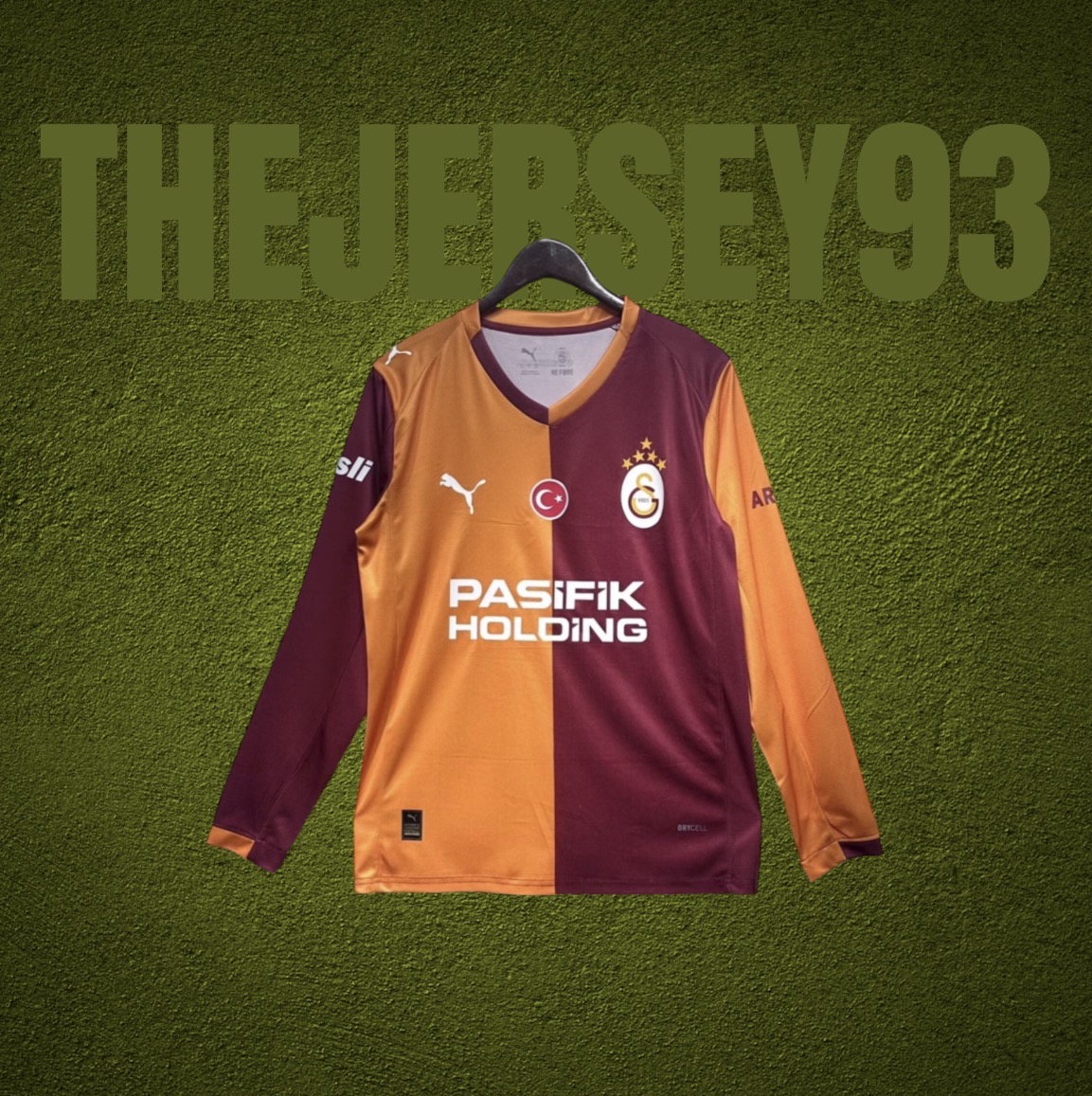 Galatasaray home fan 2025 manches longues