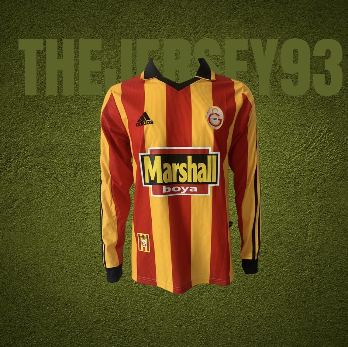 Galatasaray home retro 2000 manches longues