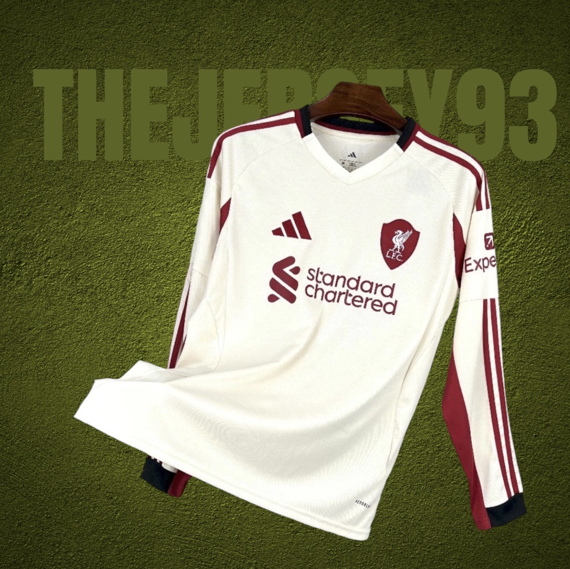 Liverpool away fan 2025 manches longues