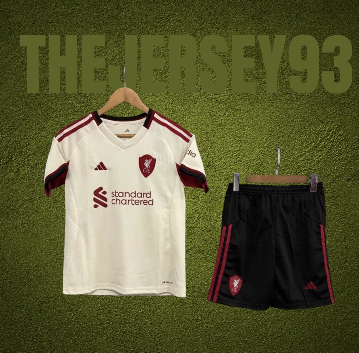 Liverpool away kids kit 2025