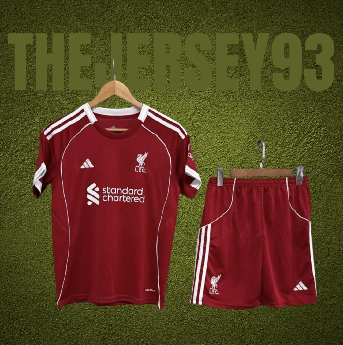 Liverpool home kids kit 2025