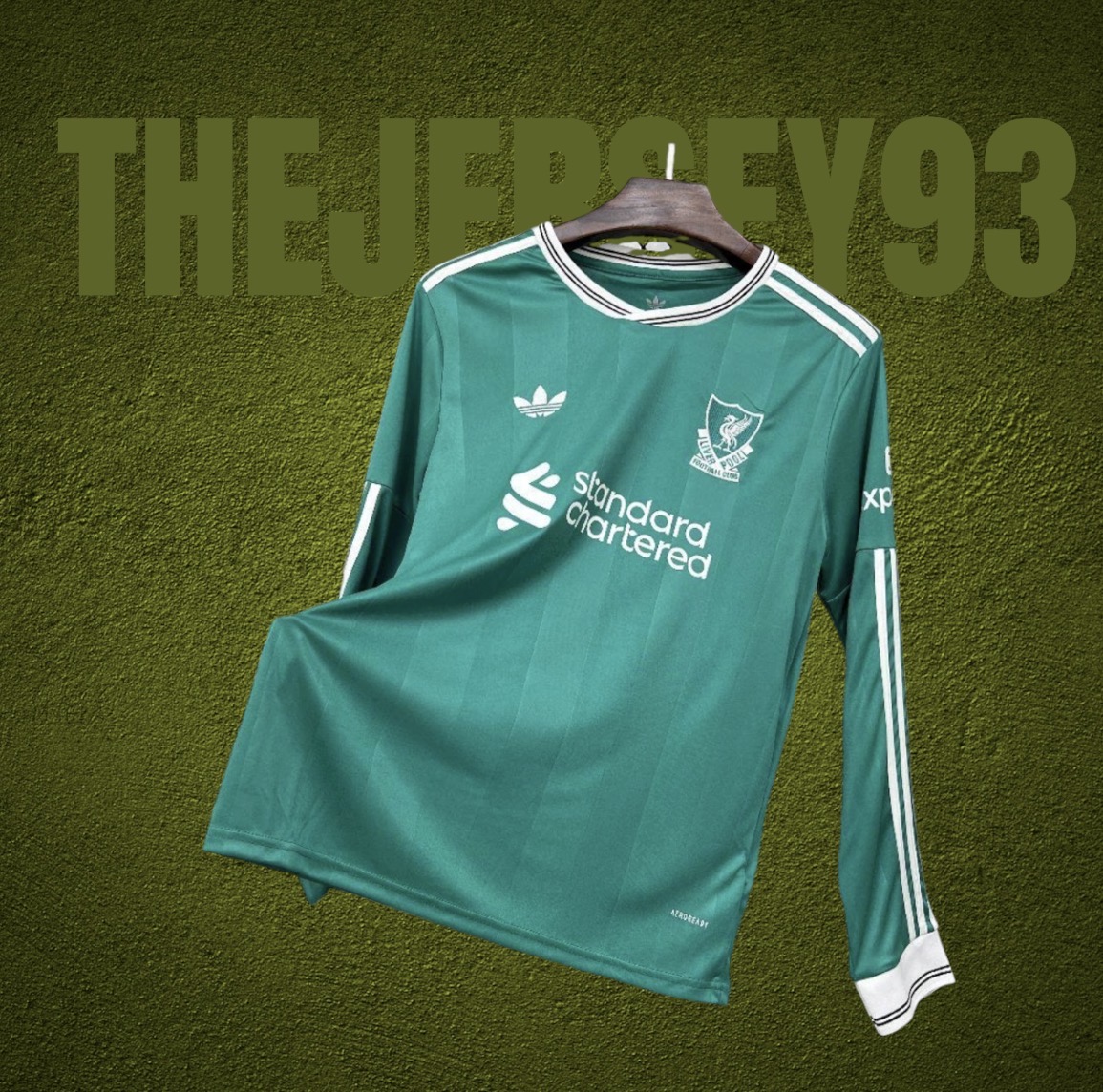 Liverpool third fan 2025 manches longues