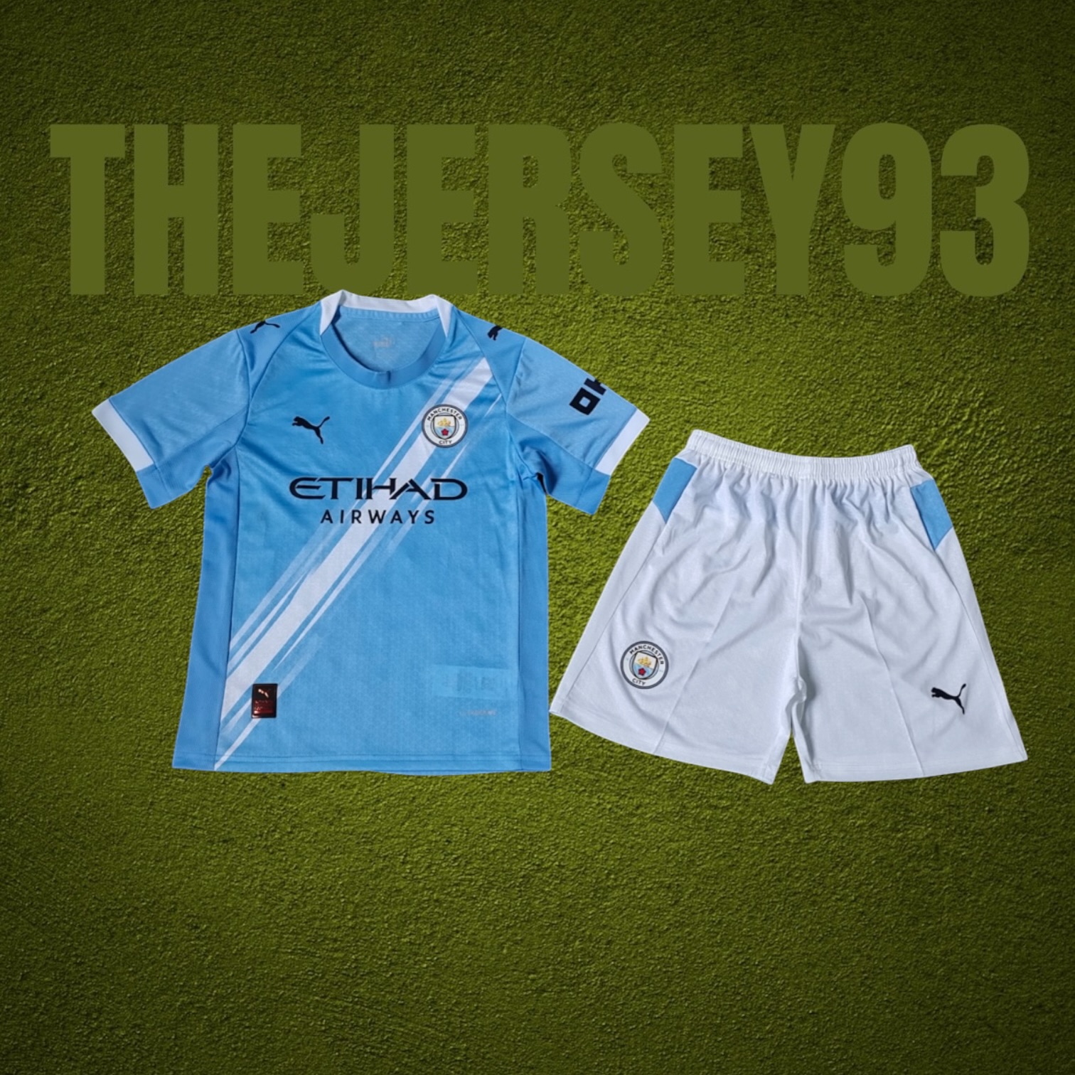 Manchester city home kids kit 2025