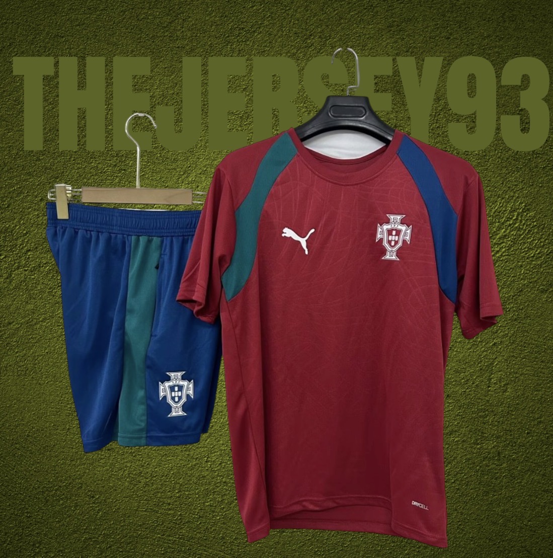 Portugal training kit rouge 2026