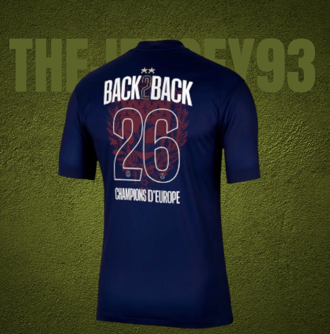 PSG home back2back fan 2026