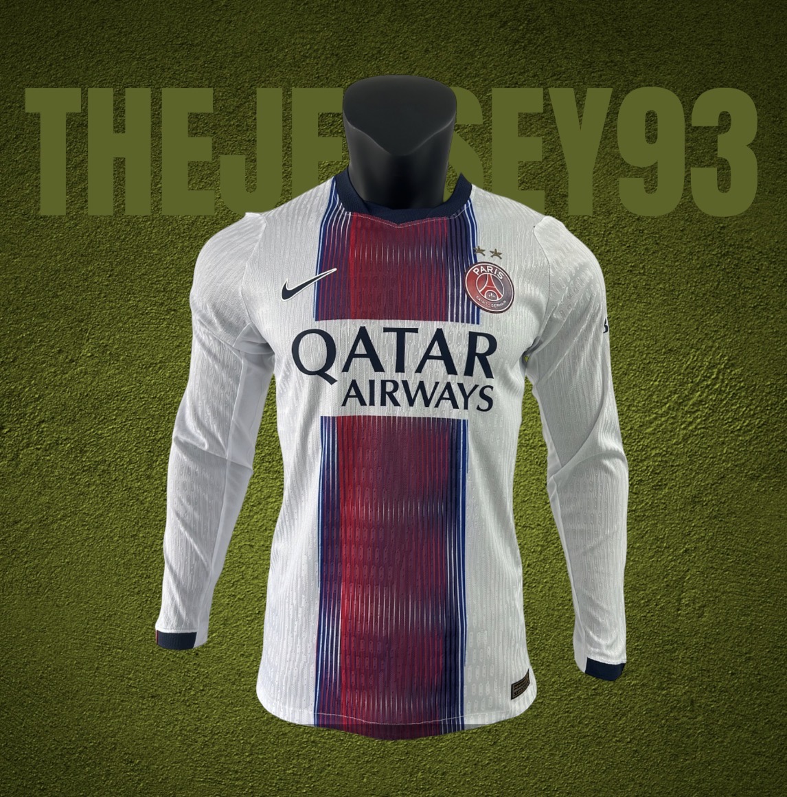 PSG away player 2027 manches longues