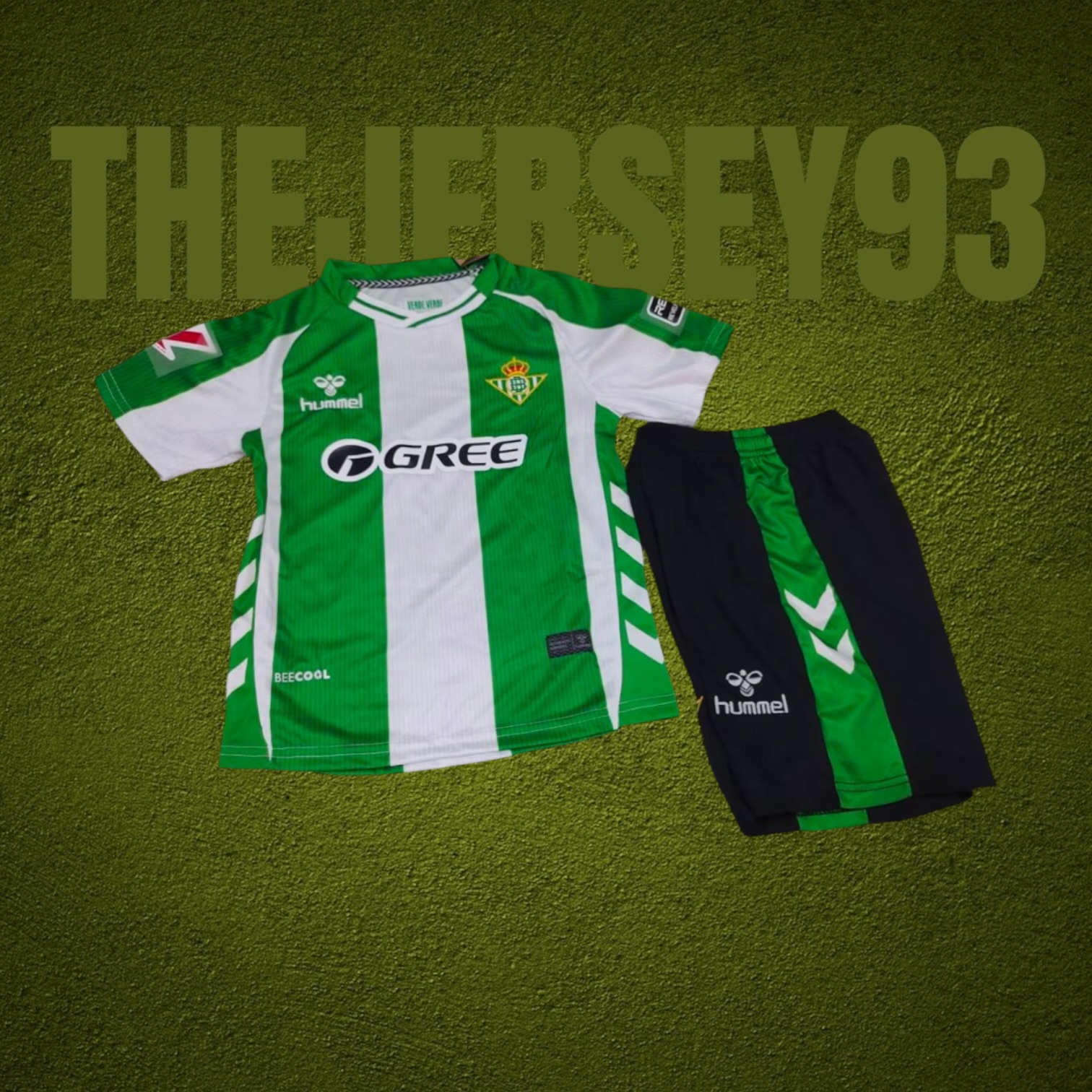 Betis home kids kit 2025