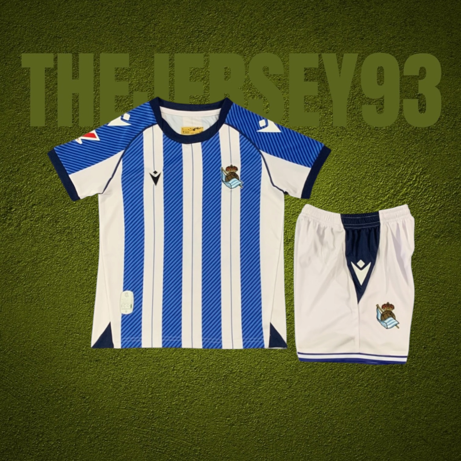 Real Sociedad home kids kit 2025