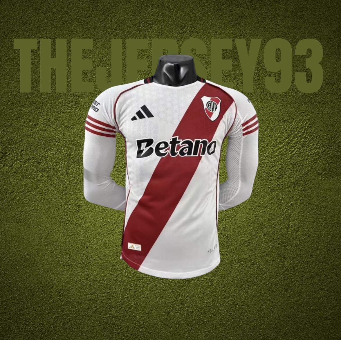 River home player 2025 manches longues