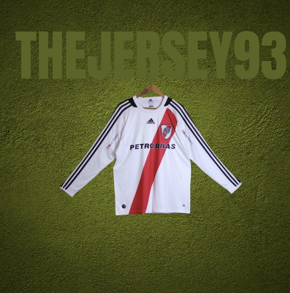 River home retro 2009 manches longues